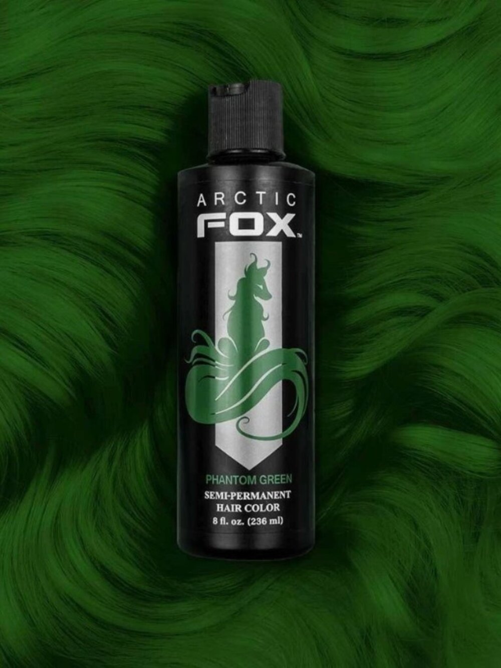 NEW ARCTIC Fox Phantom Green 8 fl oz | Semi-Permanent Hair Color Cruelty Free US